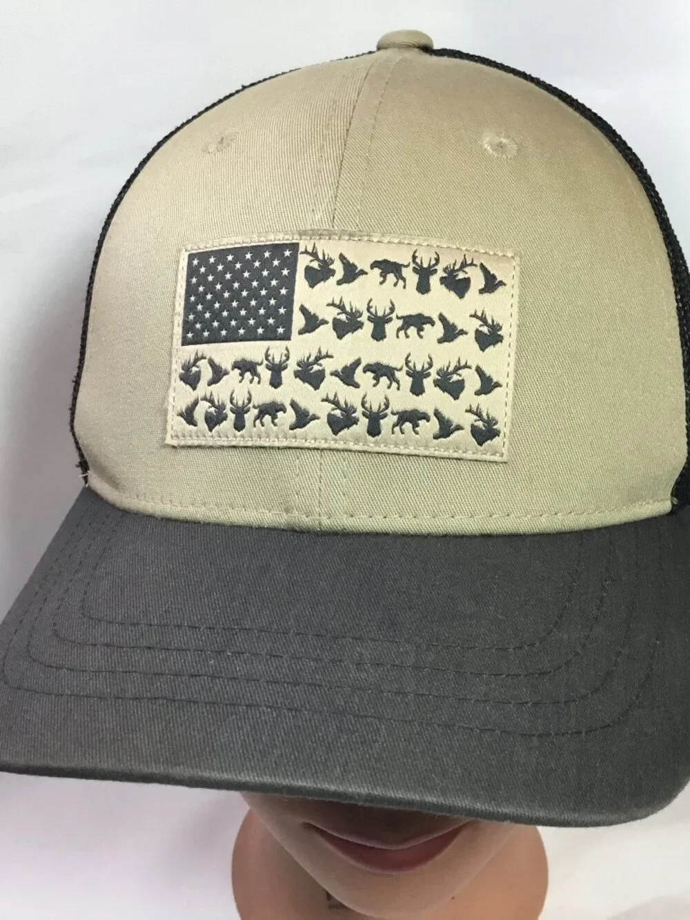Columbia PHG Game Flag Mesh Yupoong Youth Snapback